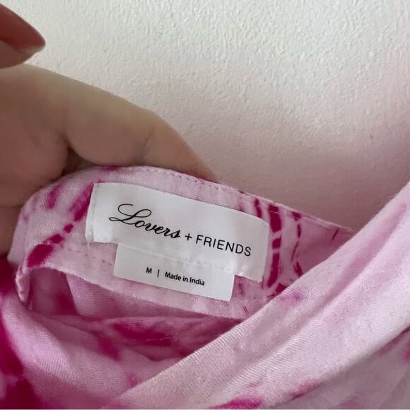 Lovers + Friends Rhode Pink Tie Dye Cami - Picture 8 of 8
